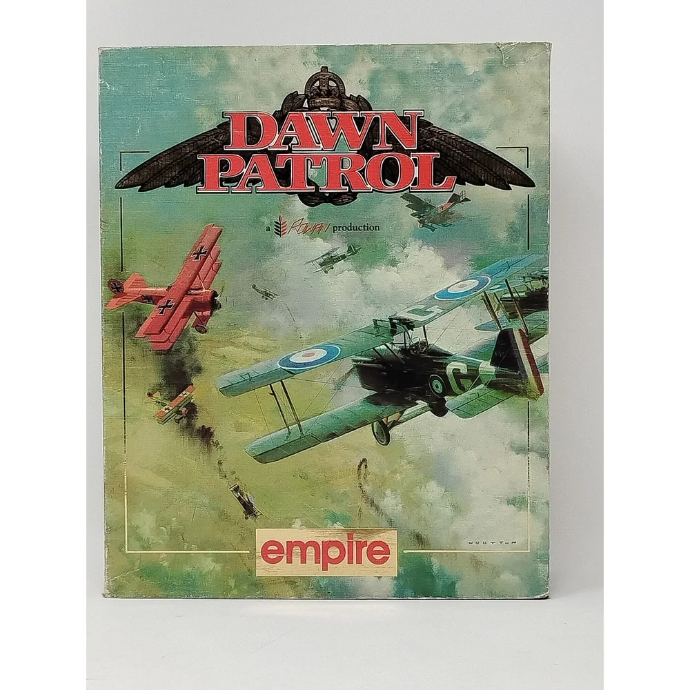 Empire Interactive Dawn Patrol Limited Edition PC Game 1994 Big Box Vintage Sim